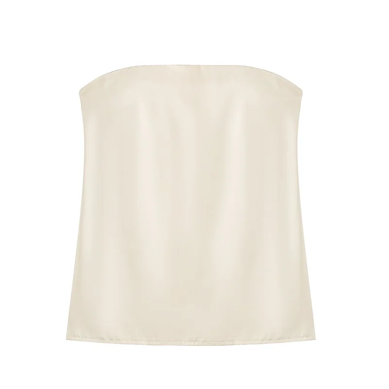 MUJER 2025 conjuntos de pantalones de mujer, pantalones de cintura alta de satén de verano para mujer, pantalones casuales de vacaciones, pantalones de pierna recta para mujer - Imagen 3