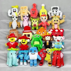 Nuevo juego de Robar un Brainrot muñeco de Peluche de juguete de dibujos animados lindo suave Chuy Peluche decoración de la habitación muñeco de Peluche juguete regalo de Navidad ~