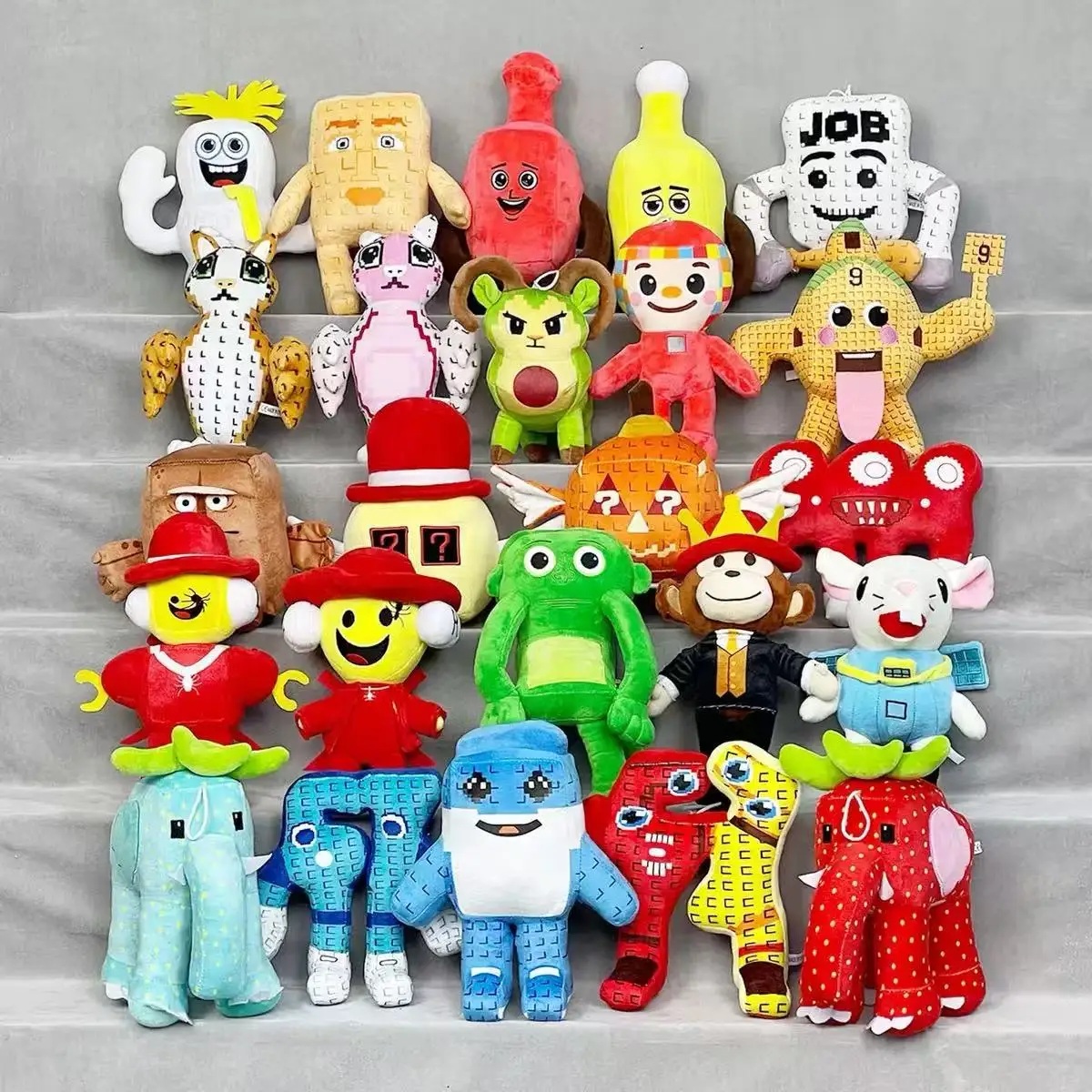 Nuevo juego de Robar un Brainrot muñeco de Peluche de juguete de dibujos animados lindo suave Chuy Peluche decoración de la habitación muñeco de Peluche juguete regalo de Navidad ~