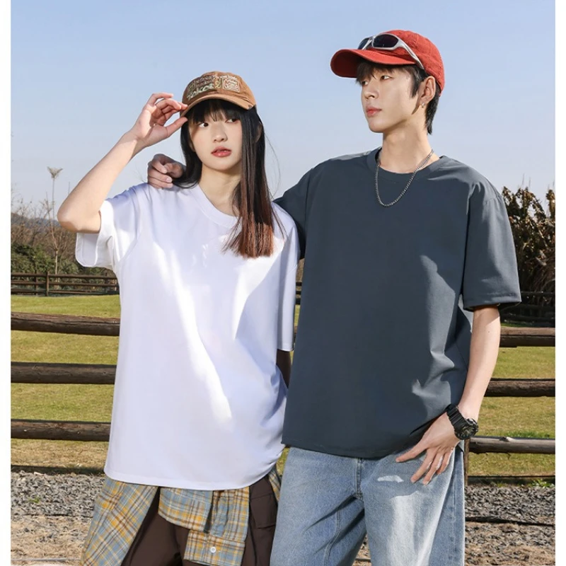 Camisetas de Hombre Verano 2026 100% Algodón Ropa Deportiva Vintage de los 90s Alta Calidad Estilo Urbano Oversize con Gráficos - Imagen 4