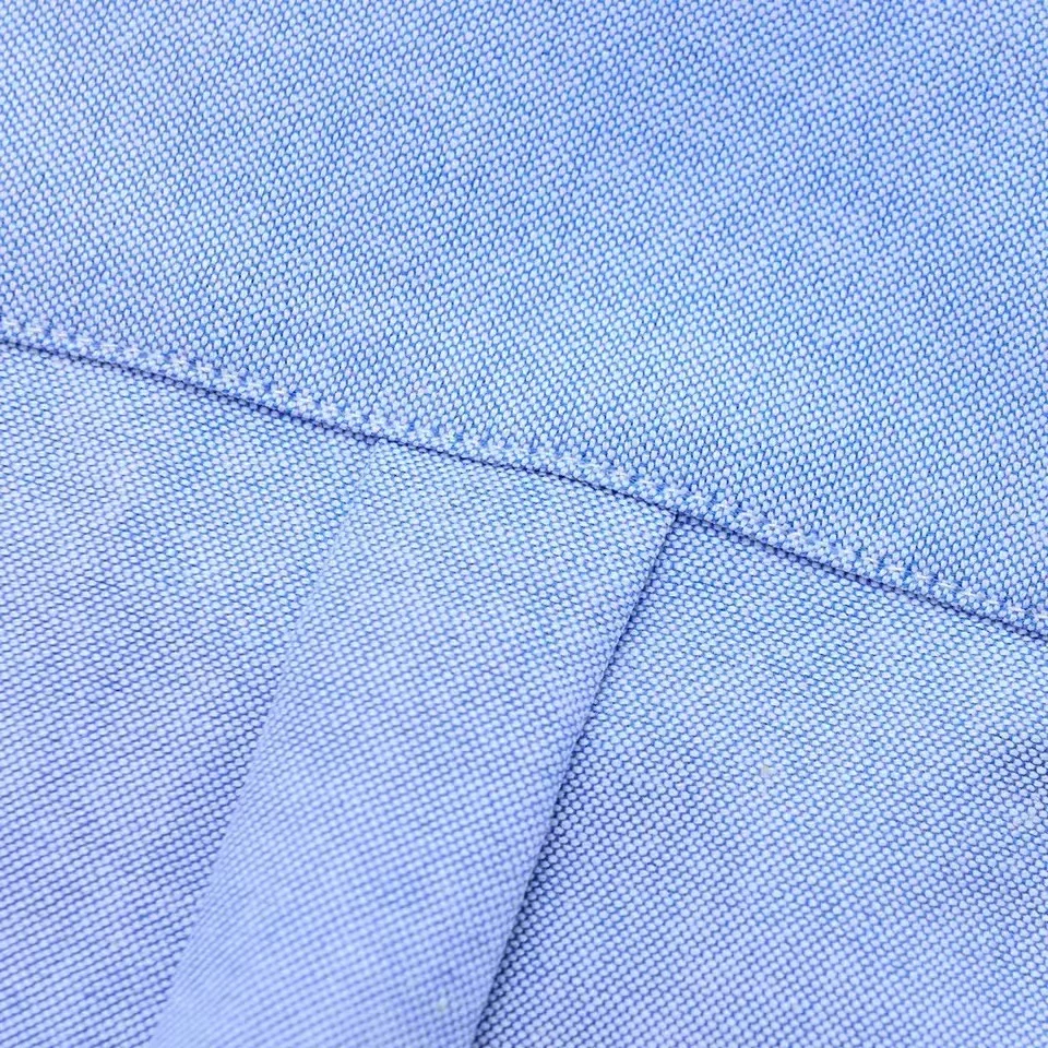 Camisa 100% de algodón para hombre, camisa Oxford informal a cuadros de manga larga con estampado de Color sólido, camisa de vestir Formal de ajuste Regular de gran tamaño 7XL 6XL 5XL - Imagen 4