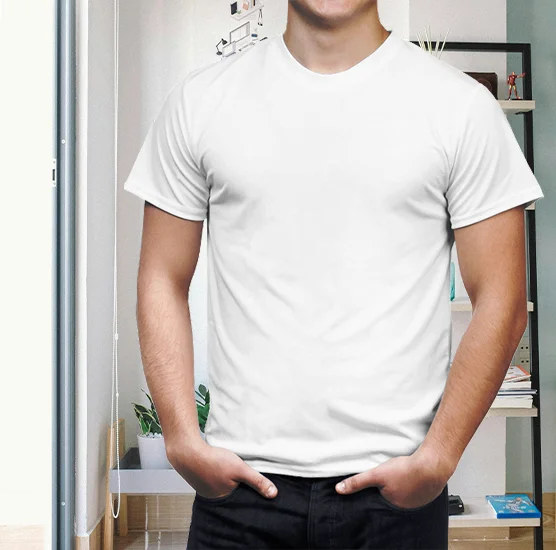 Camisetas de Hombre 2025, Camiseta de Verano Oversize de Algodón, Informal, de Alta Calidad, Manga Corta, Básica, de Color Sólido, Deportiva