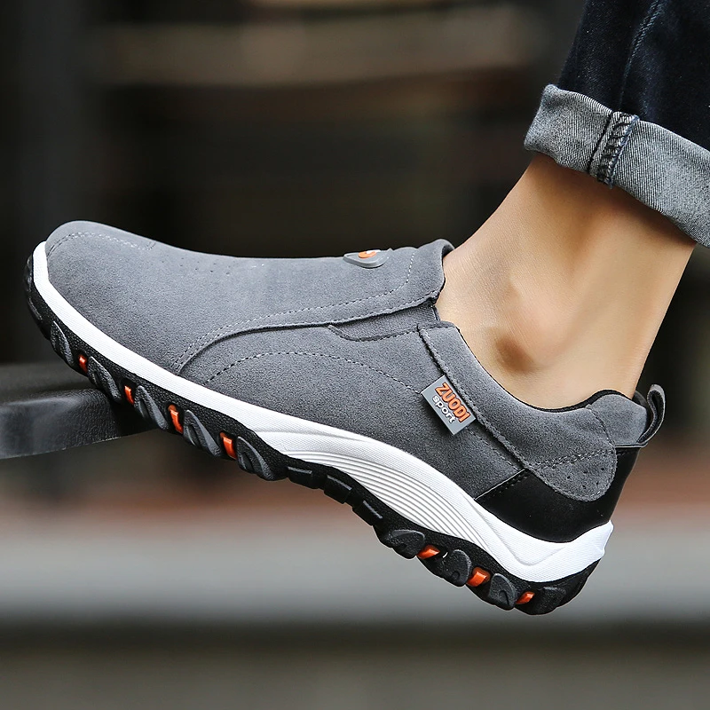 2025 Nuevo senderismo al aire libre, camping, correr, trotar, senderismo de ocio, zapatos deportivos impermeables, antideslizantes y transpirables, talla 38-50 - Imagen 6