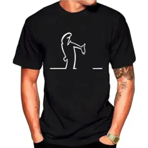 Camisetas de verano para hombres Balum La Linea divertida camiseta gráfica algodón cómodo Camisetas Premium