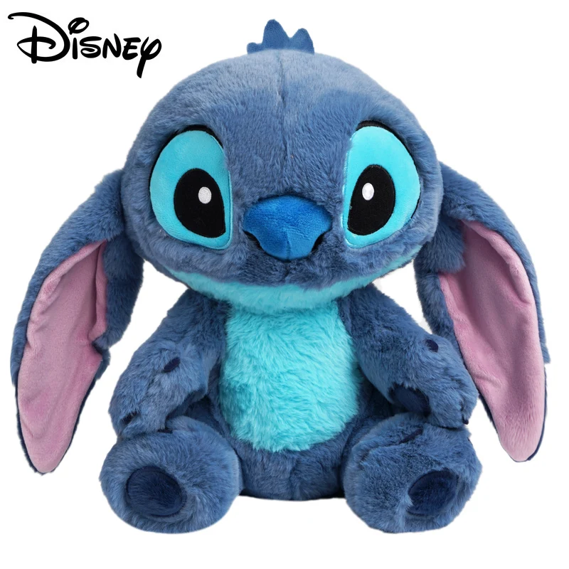 Juguete de peluche genuino de Disney Stitch de 25-30CM, juguetes de peluche de Anime Lilo & Stitch, almohada bonita de dibujos animados Kawaii, juguetes para niños, regalo de cumpleaños