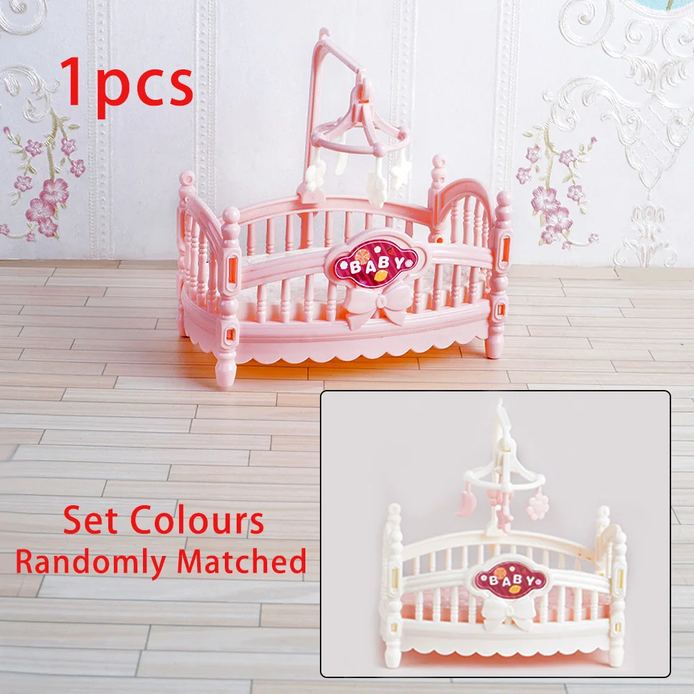 1:12 casa de muñecas camión de helados cama de bebé simulación escena en miniatura exhibición postre coche litera baño cocina juguete para niña - Imagen 2