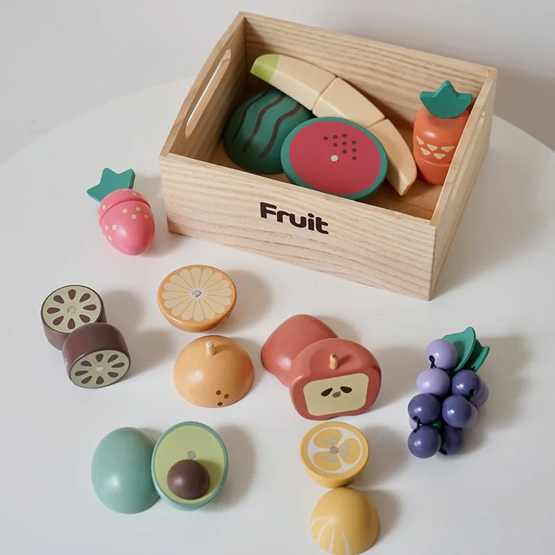 Juego de simulación de madera juguetes de cocina - Imagen 4