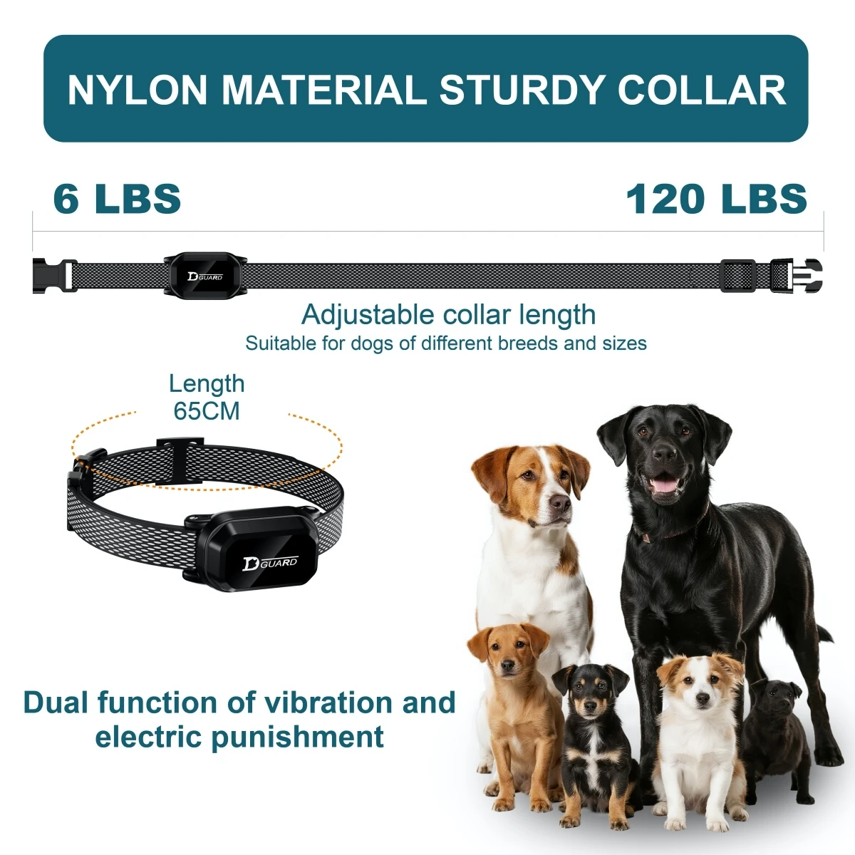 Collar de entrenamiento Digital para perros de 800m, resistente al agua, recargable, Control remoto, mascota con pantalla LCD para todos los tamaños, sonido de vibración de choque - Imagen 3