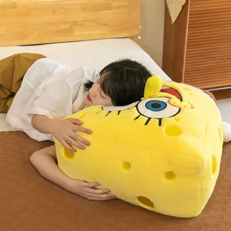Muñeco de Bob Esponja de 35-100CM, pantalones cuadrados, Patrick Star, juguete de dibujos animados de Anime de peluche, colección de peluche suave y bonita, regalo de cumpleaños para niños - Imagen 6