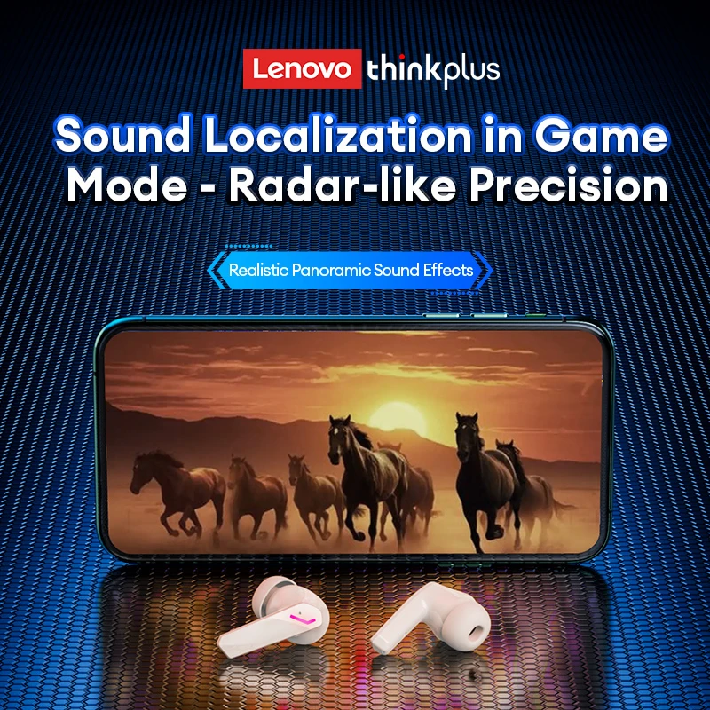 Lenovo GM2 Pro TWS auriculares estéreo HIFI inalámbricos auriculares de baja latencia juegos música modo Dual auriculares música deporte auriculares - Imagen 4