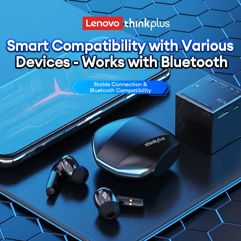 Lenovo GM2 Pro TWS auriculares estéreo HIFI inalámbricos auriculares de baja latencia juegos música modo Dual auriculares música deporte auriculares - Imagen 2