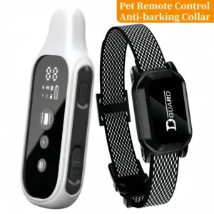 Collar de entrenamiento Digital para perros de 800m, resistente al agua, recargable, Control remoto, mascota con pantalla LCD para todos los tamaños, sonido de vibración de choque