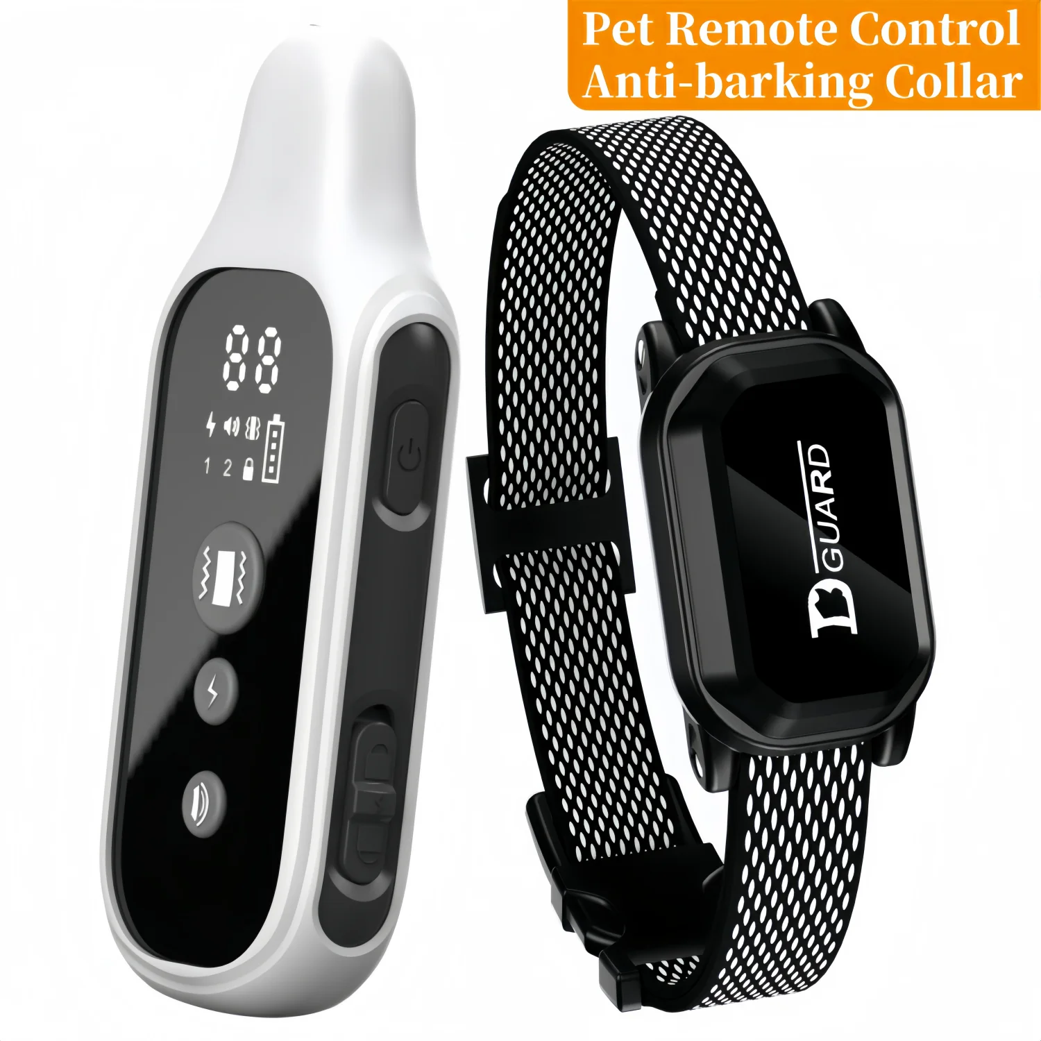 Collar de entrenamiento Digital para perros de 800m, resistente al agua, recargable, Control remoto, mascota con pantalla LCD para todos los tamaños, sonido de vibración de choque