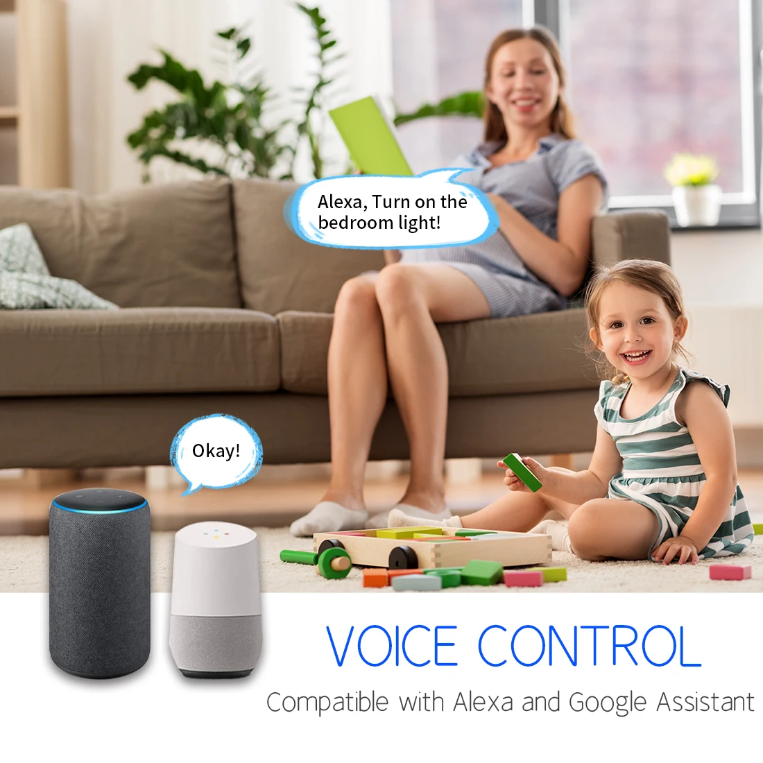 Tuya WiFi US interruptor de luz inteligente Interruptor táctil de pared cable neutro/no requiere cable neutro 120 tipo funciona con Alexa, Google Home - Imagen 4