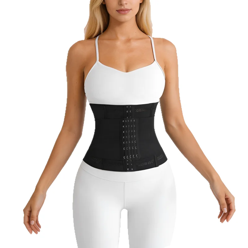 Faja Moldeadora de Cintura para Mujer, Corsé Reductor de Abdomen Doble, Faja Deportiva para un Vientre Plano - Imagen 5