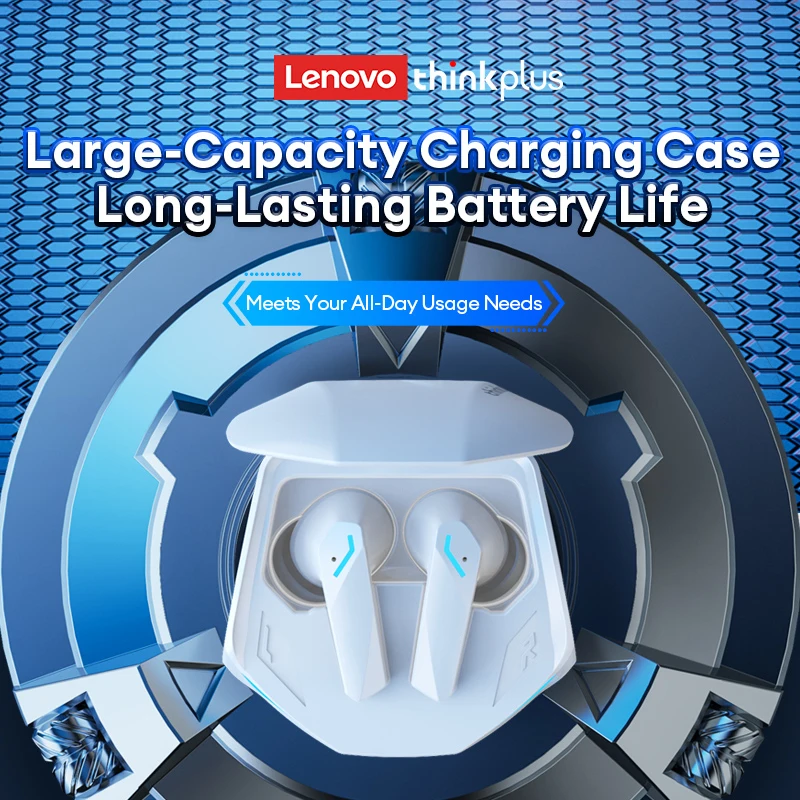 Lenovo GM2 Pro TWS auriculares estéreo HIFI inalámbricos auriculares de baja latencia juegos música modo Dual auriculares música deporte auriculares