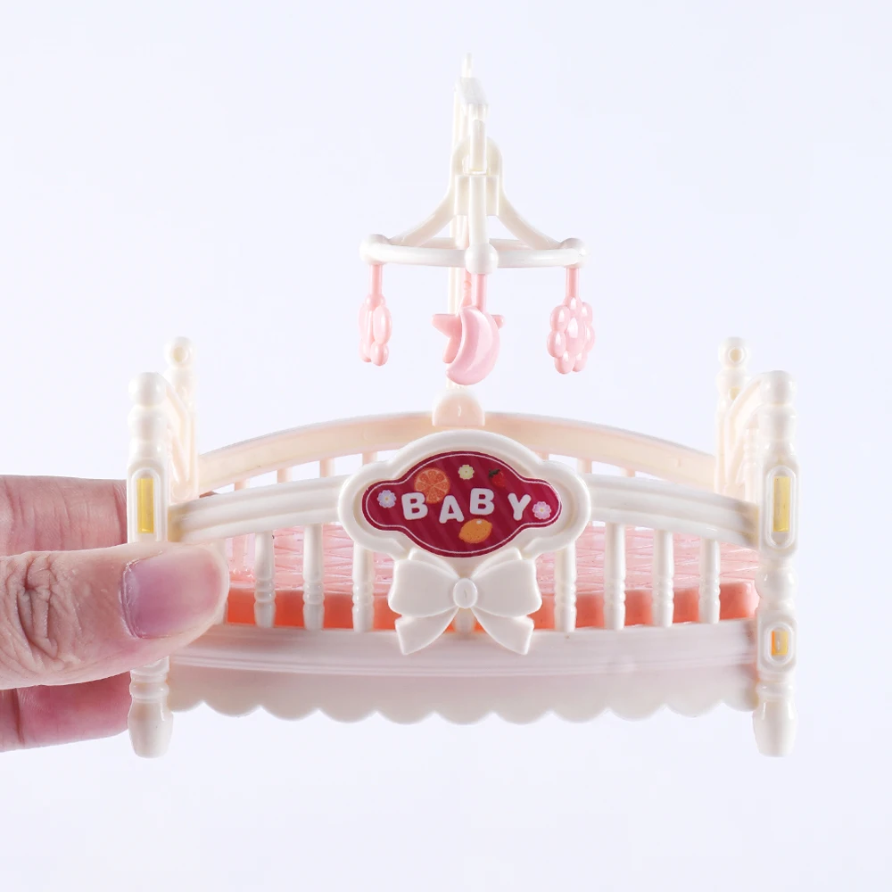 1:12 casa de muñecas camión de helados cama de bebé simulación escena en miniatura exhibición postre coche litera baño cocina juguete para niña - Imagen 3