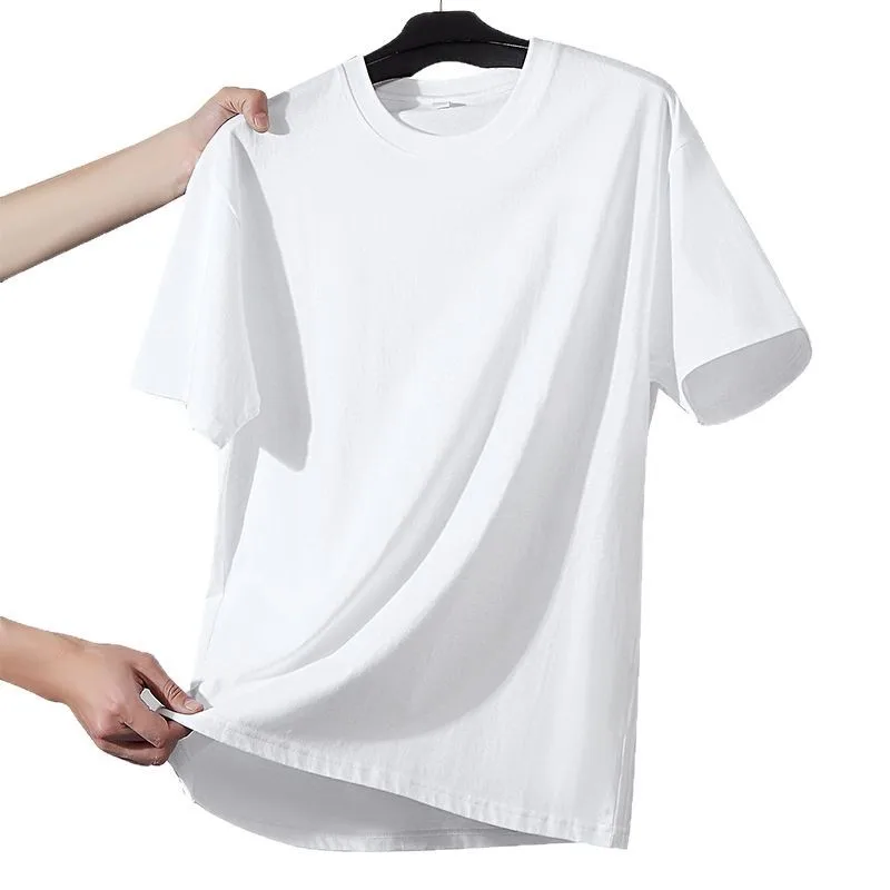 Camisetas de Hombre Verano 2026 100% Algodón Ropa Deportiva Vintage de los 90s Alta Calidad Estilo Urbano Oversize con Gráficos - Imagen 3