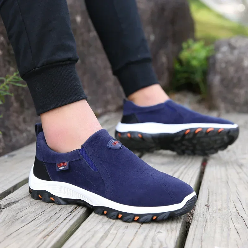 2025 Nuevo senderismo al aire libre, camping, correr, trotar, senderismo de ocio, zapatos deportivos impermeables, antideslizantes y transpirables, talla 38-50 - Imagen 5