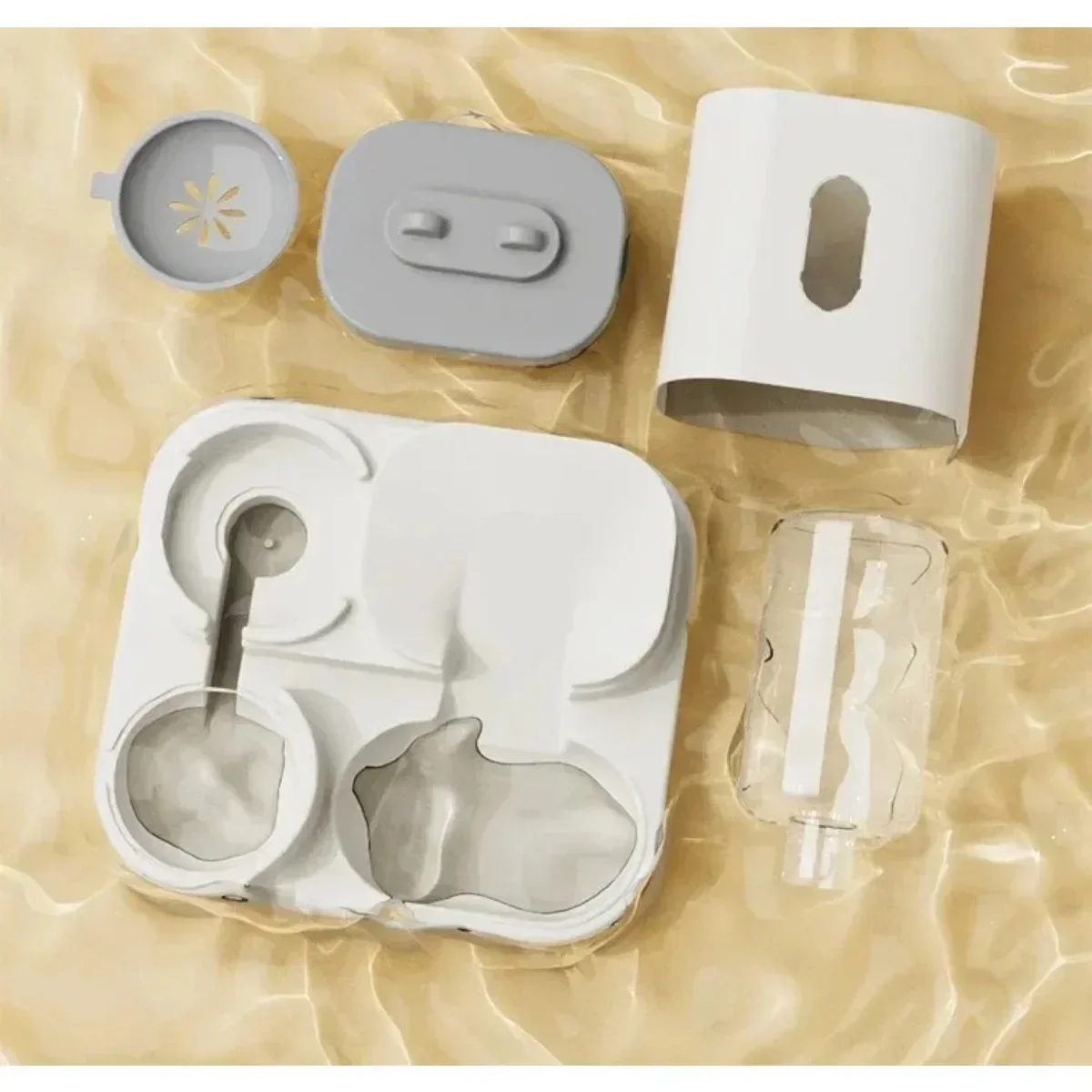 Alimentador automático, cuenco de comida para perros y gatos con fuente de agua, dispensador de almacenamiento de alimentos para mascotas de gran capacidad, contenedor, accesorios para cachorros y mascotas - Imagen 6