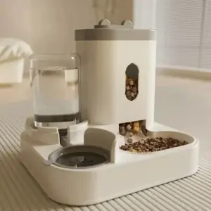 Alimentador automático, cuenco de comida para perros y