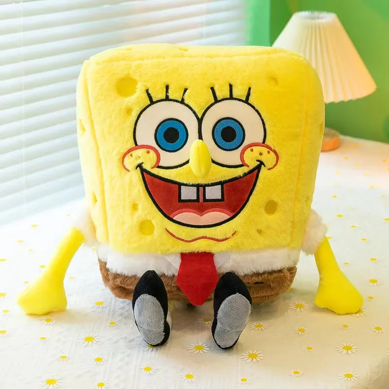 Muñeco de Bob Esponja de 35-100CM, pantalones cuadrados, Patrick Star, juguete de dibujos animados de Anime de peluche, colección de peluche suave y bonita, regalo de cumpleaños para niños - Imagen 5