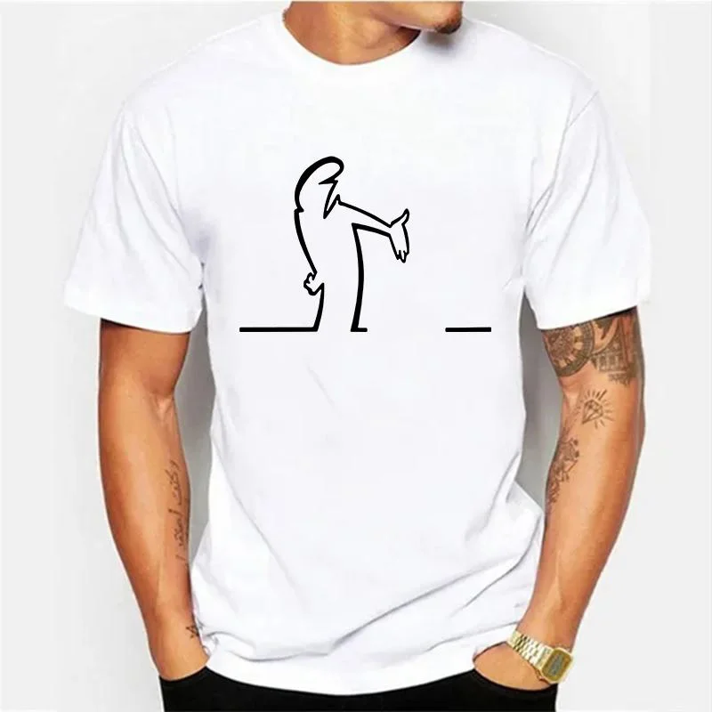 Camisetas de verano para hombres Balum La Linea divertida camiseta gráfica algodón cómodo Camisetas Premium - Imagen 2