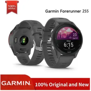 Garmin Forerunner 255 Reloj inteligente para correr, montar, natación, profesional, triatlón, maratón, entrenamiento de atletismo