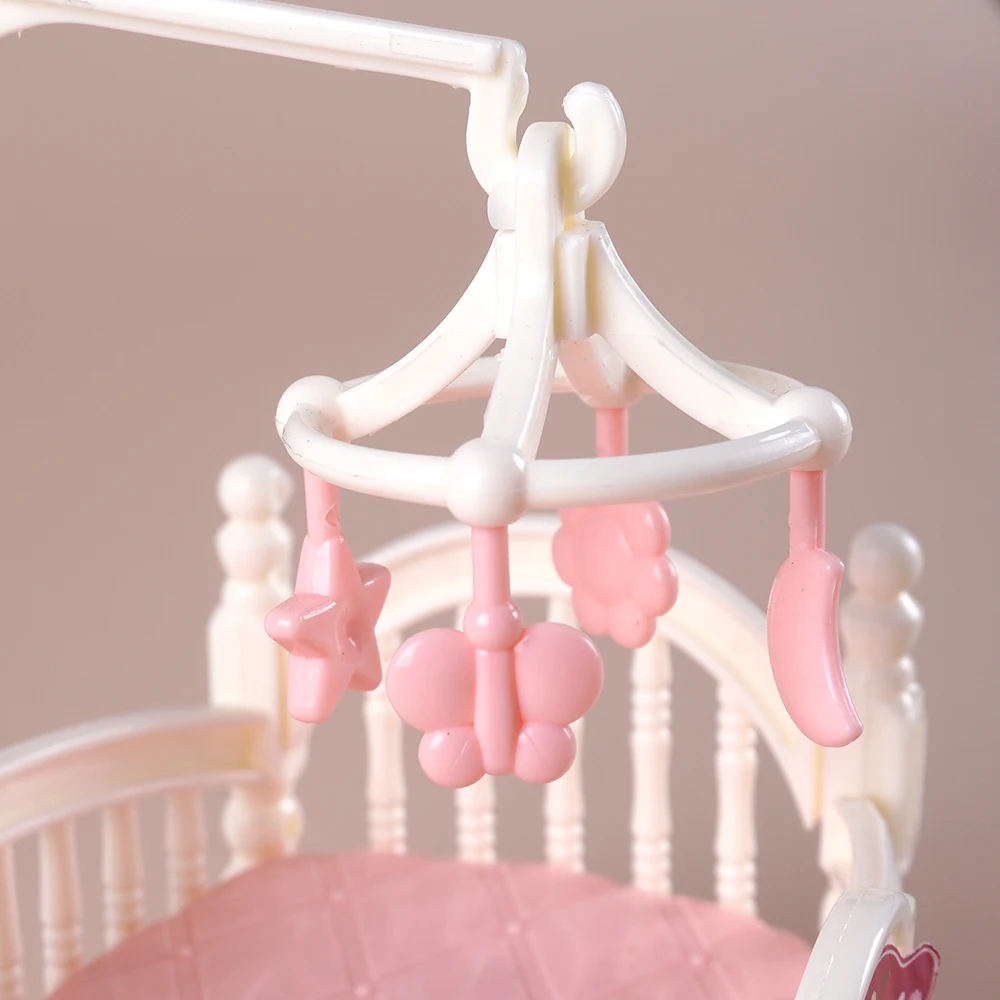 1:12 casa de muñecas camión de helados cama de bebé simulación escena en miniatura exhibición postre coche litera baño cocina juguete para niña - Imagen 4