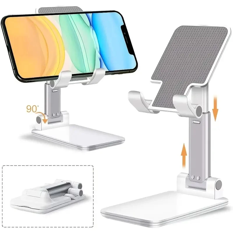 Soporte de escritorio para teléfono móvil para IPhone, IPad, Xiaomi, soporte ajustable para tableta de escritorio, soporte Universal para teléfono móvil - Imagen 2