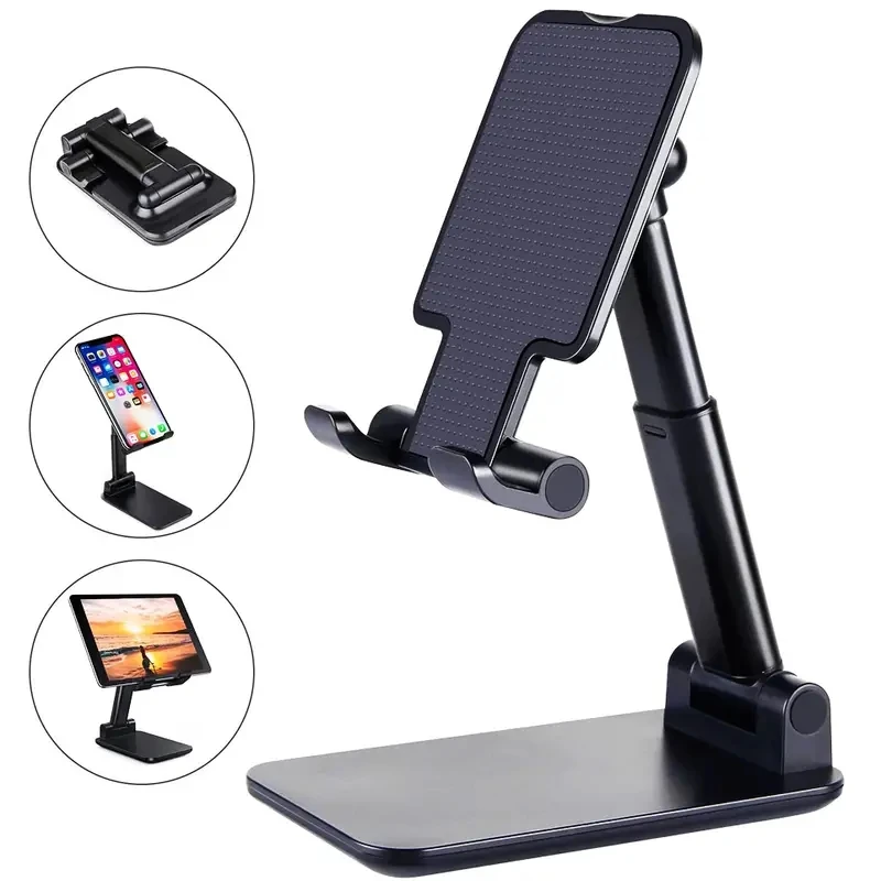 Soporte de escritorio para teléfono móvil para IPhone, IPad, Xiaomi, soporte ajustable para tableta de escritorio, soporte Universal para teléfono móvil - Imagen 6