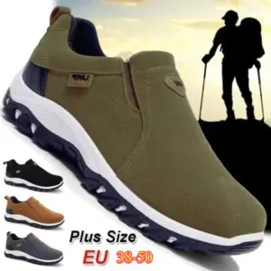 2025 Nuevo senderismo al aire libre, camping, correr, trotar, senderismo de ocio, zapatos deportivos impermeables, antideslizantes y transpirables, talla 38-50