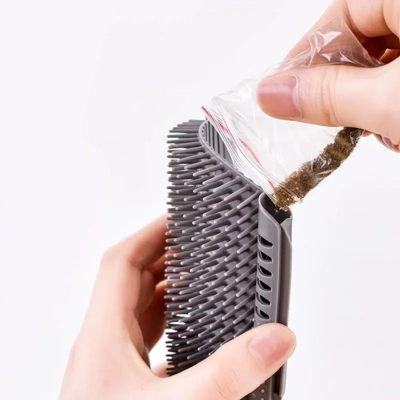 Herramienta de masaje para gatos, peine para eliminar el pelo de mascotas, cepillo de masaje autolimpiante para esquinas de pared, juguetes para gatos, artículos de belleza para mascotas. - Imagen 6