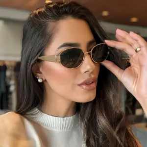 Gafas de sol ovaladas para mujeres y hombres,