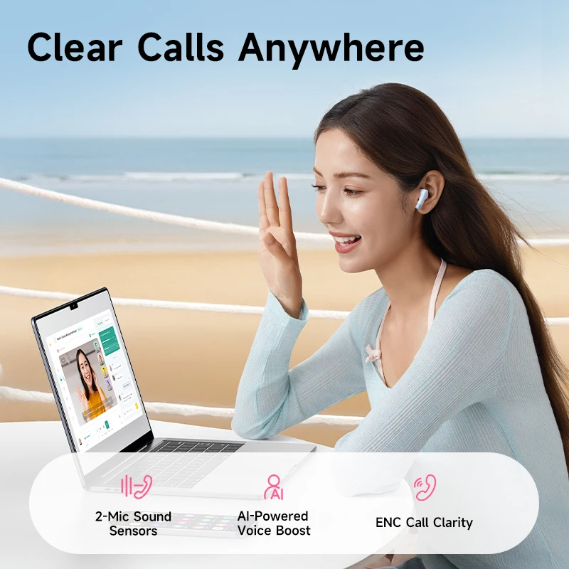 Auriculares Inalámbricos Baseus Bass BS2 Bluetooth - Imagen 5