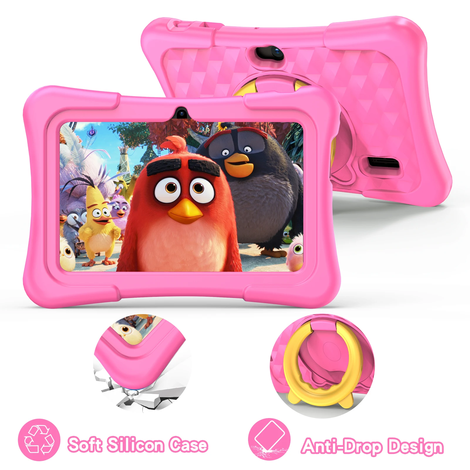 Tableta PRITOM para Niños de 7 Pulgadas, Android 13, 32 GB, WiFi, Bluetooth, Cámara Dual, Software Educativo Instalado, con Funda Protectora - Imagen 6