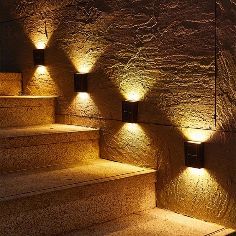 Luz LED Solar para exteriores, lámpara con Sensor de iluminación Solar, farolas, decoración de jardín Exterior, guirnalda, colector Solar impermeable - Imagen 5