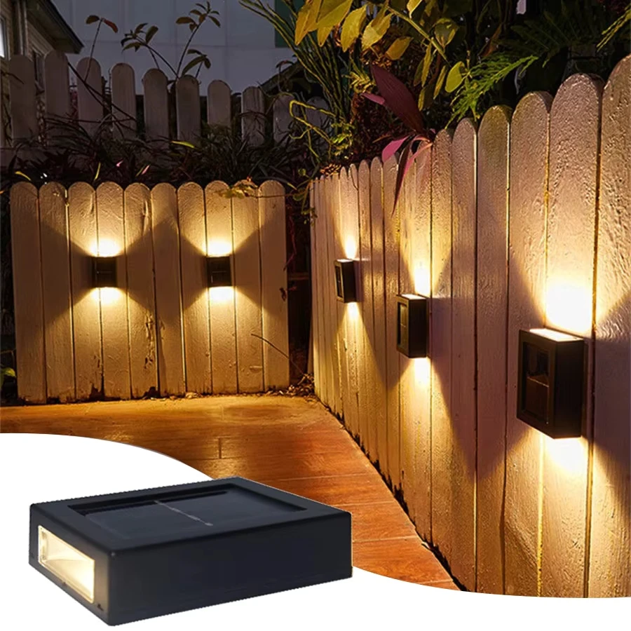 Luz LED Solar para exteriores, lámpara con Sensor
