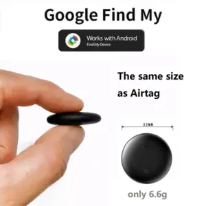 El rastreador global Android funciona con Google Find Hub localizador de posición global buscador inteligente de repuesto airtag para coche niños bolsa para mascotas