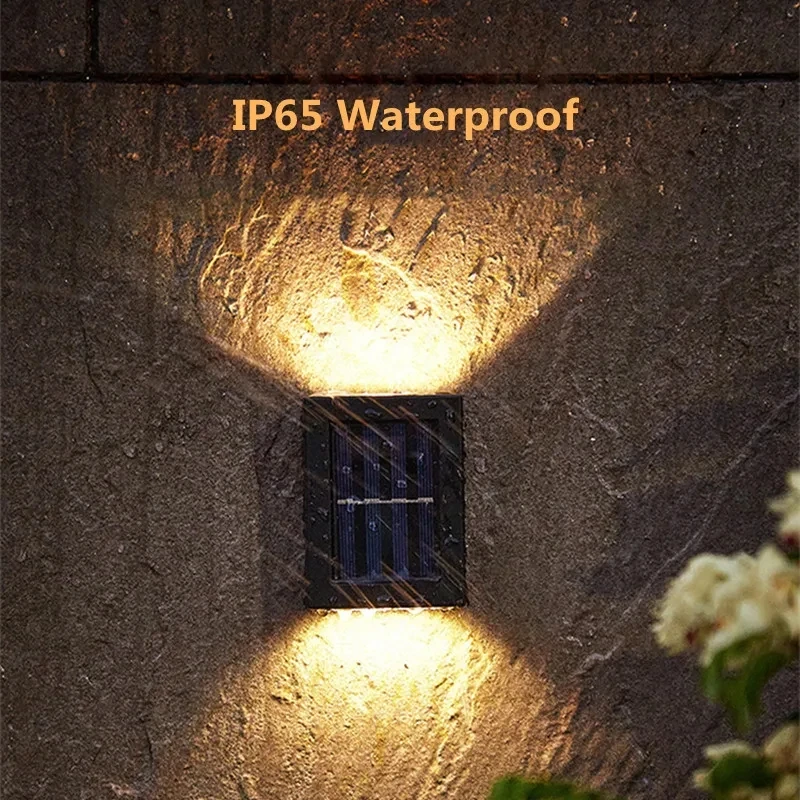 Luz LED Solar para exteriores, lámpara con Sensor de iluminación Solar, farolas, decoración de jardín Exterior, guirnalda, colector Solar impermeable - Imagen 2
